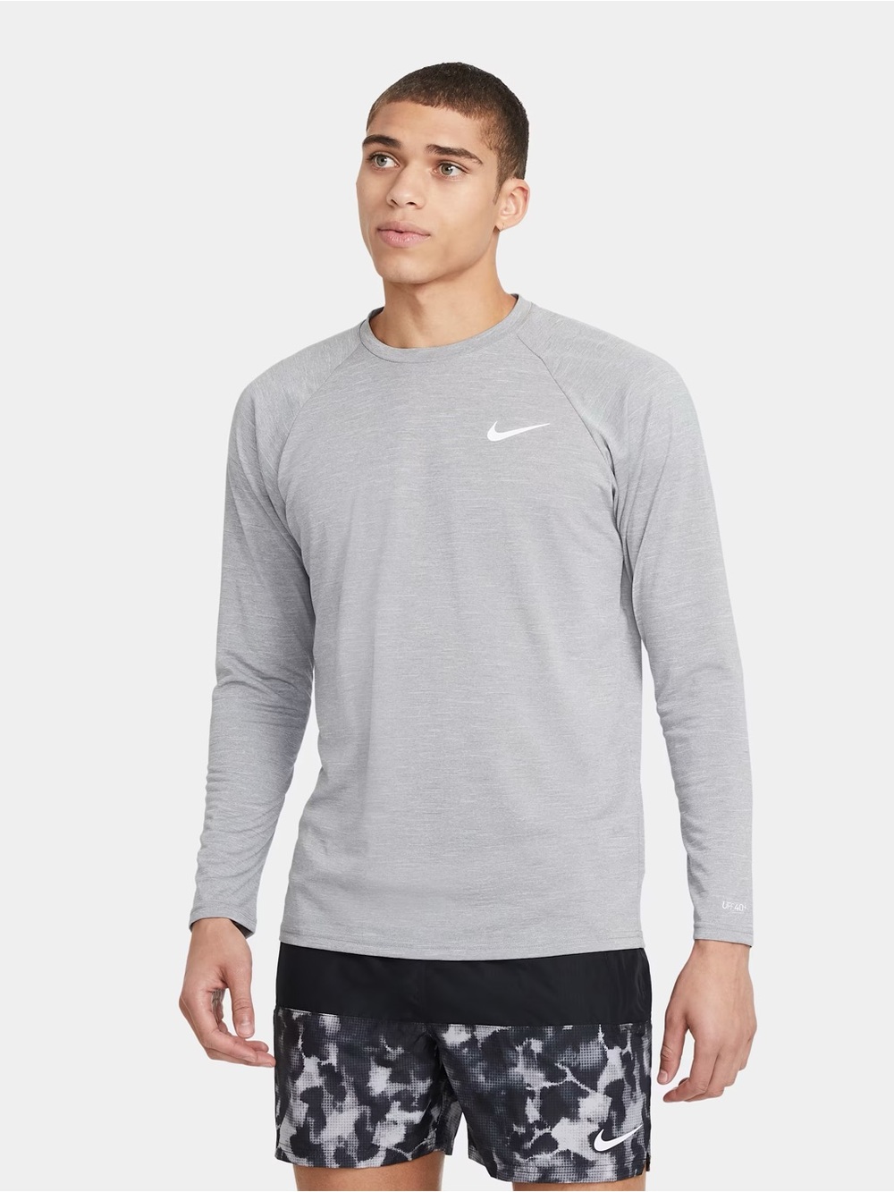 Nike Swim Long Sleeve Athletic Tee